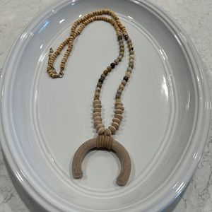 Wood necklace